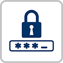 Pittogramma - Protezione con password